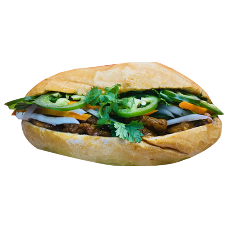  Bánh Mì Chay Gà Nướng 