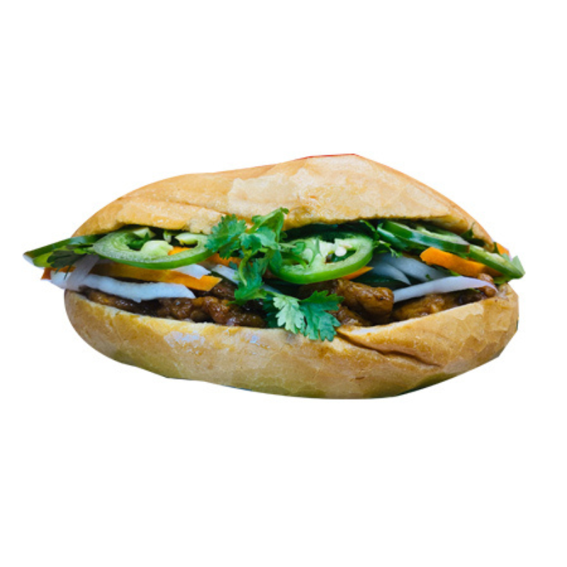  Bánh Mì Chay Gà Nướng 